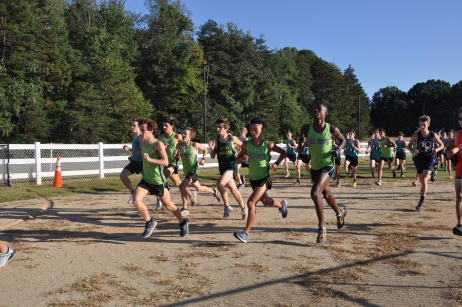 Okon competing in a race. The team has seen improvement since adding Okon  this season.