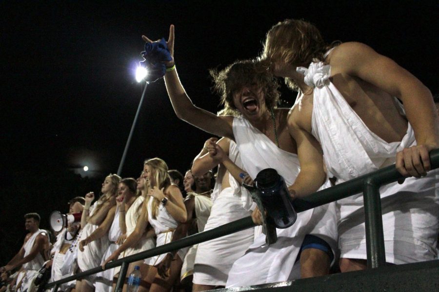 West Wackos show out for the game against Tabor. 