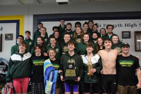 Diving Into History: Swim team sets multiple records