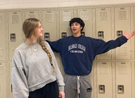 West Forsyth student gives another student an ick.
