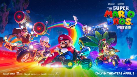 The Super Mario Bros. official movie poster. 