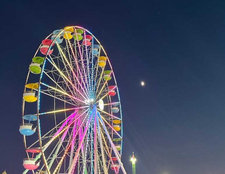 Ferris wheel at the Carolina Classic fair.