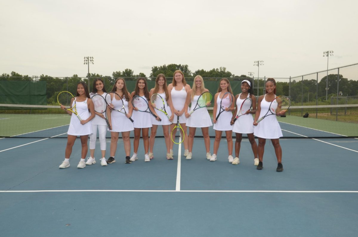 The 2023 Girls Tennis Team

(Photo courtesy of West Forsyth Sports Marketing)