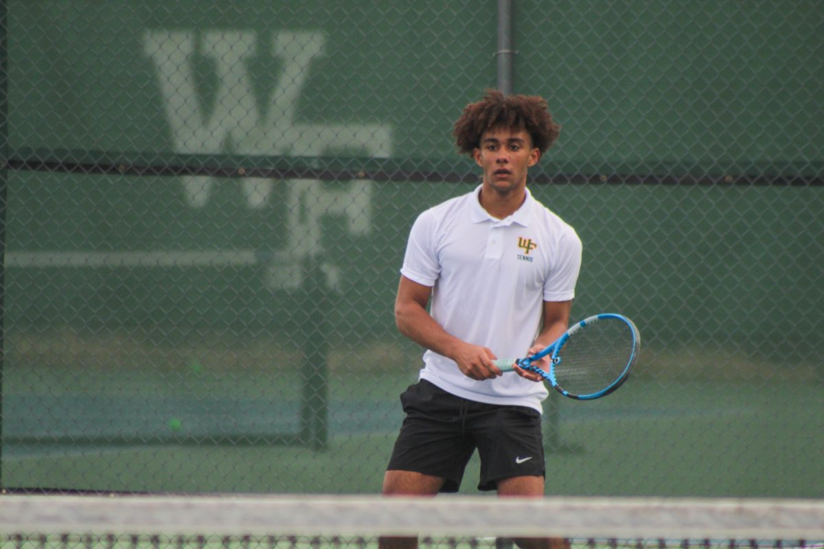 Senior+Aiden+Seymour+competing+in+a+match+against+Mount+Tabor.+%28Photo+courtesy+of+West+Forsyth+Sports+Marketing%29