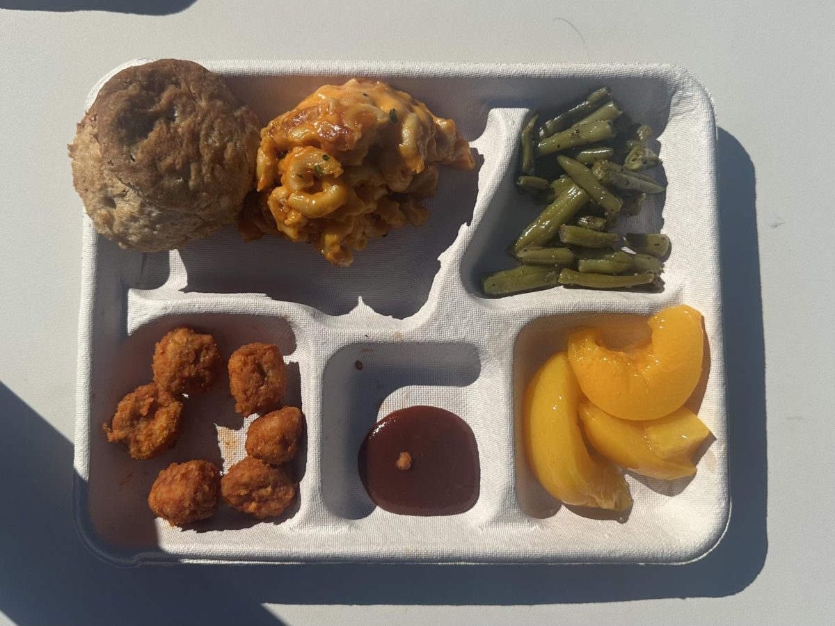 New school lunch.