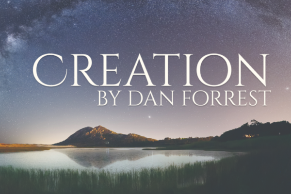 Promotional poster for Dan Forrest's oratorio, "Creation"