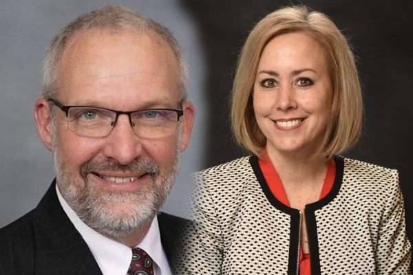 Jeff Zenger and Tricia McManus