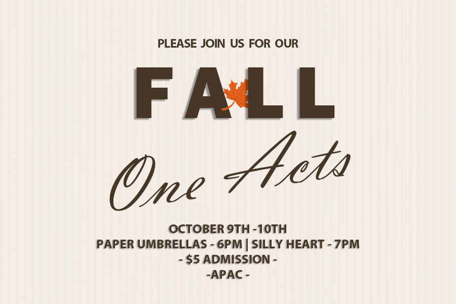 Fall one act plays at West Forsyth