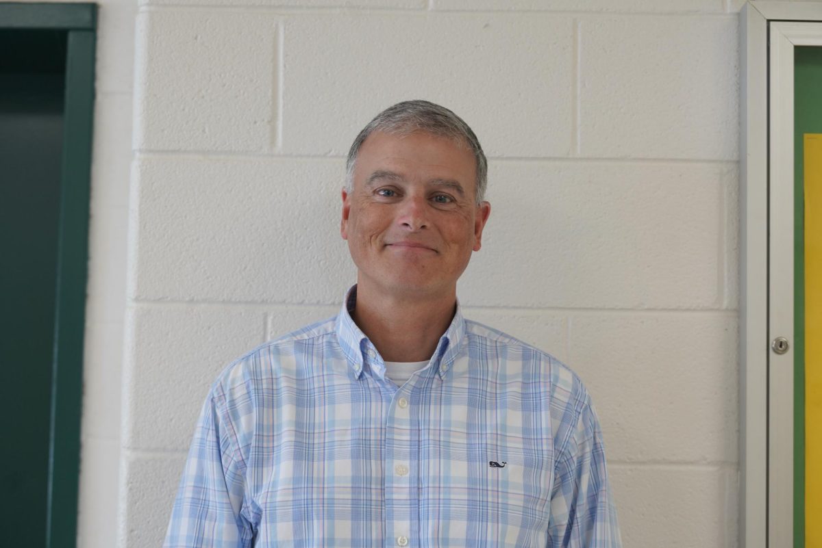 Girl's tennis coach Jeff Rickert