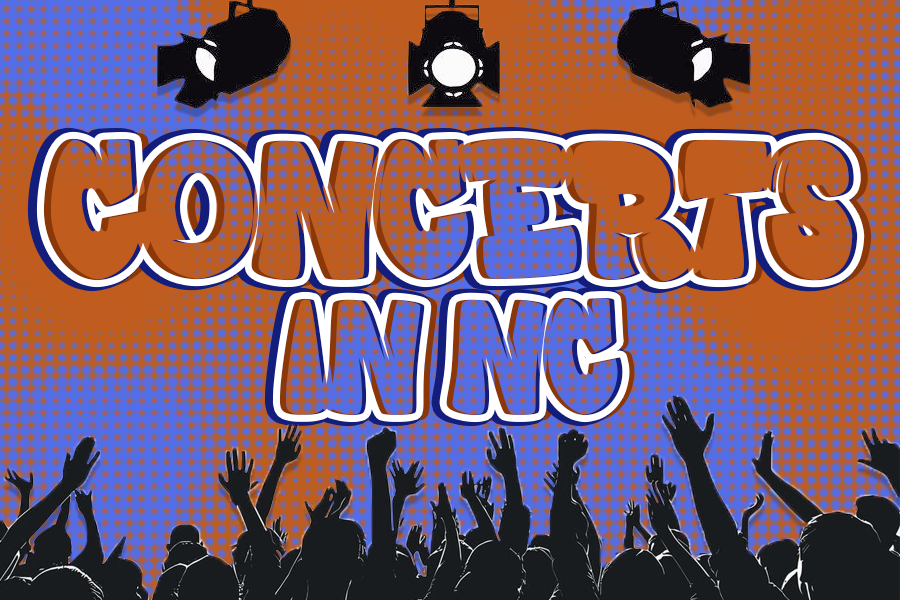 Concerts coming to North Carolina